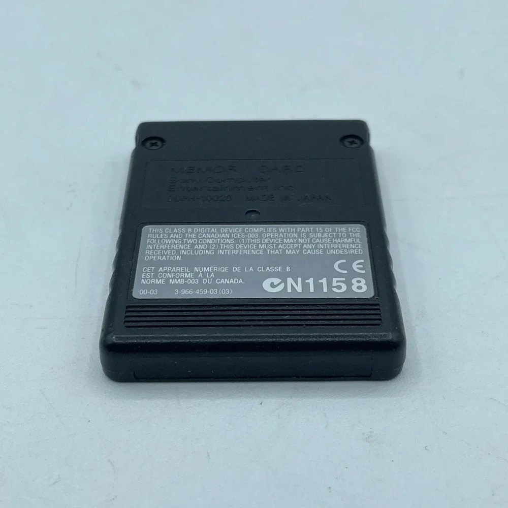 Sony playstation memory